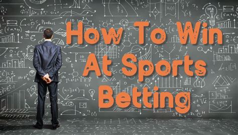 winning at sports betting